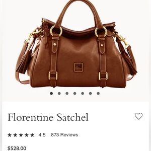Dooney & Bourke Florentine Satchel. Used in great condition!